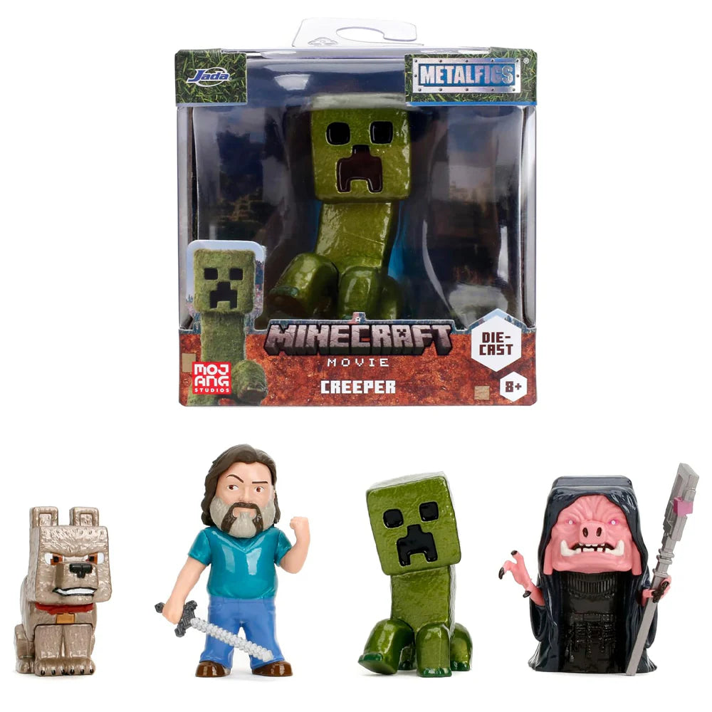 Minecraft movie figures شخصيات فيلم ماينكرافت