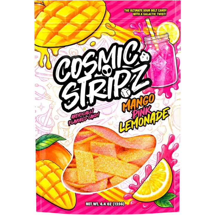 Cosmic Stripz Mango Pink Lemonade 4.4 oz