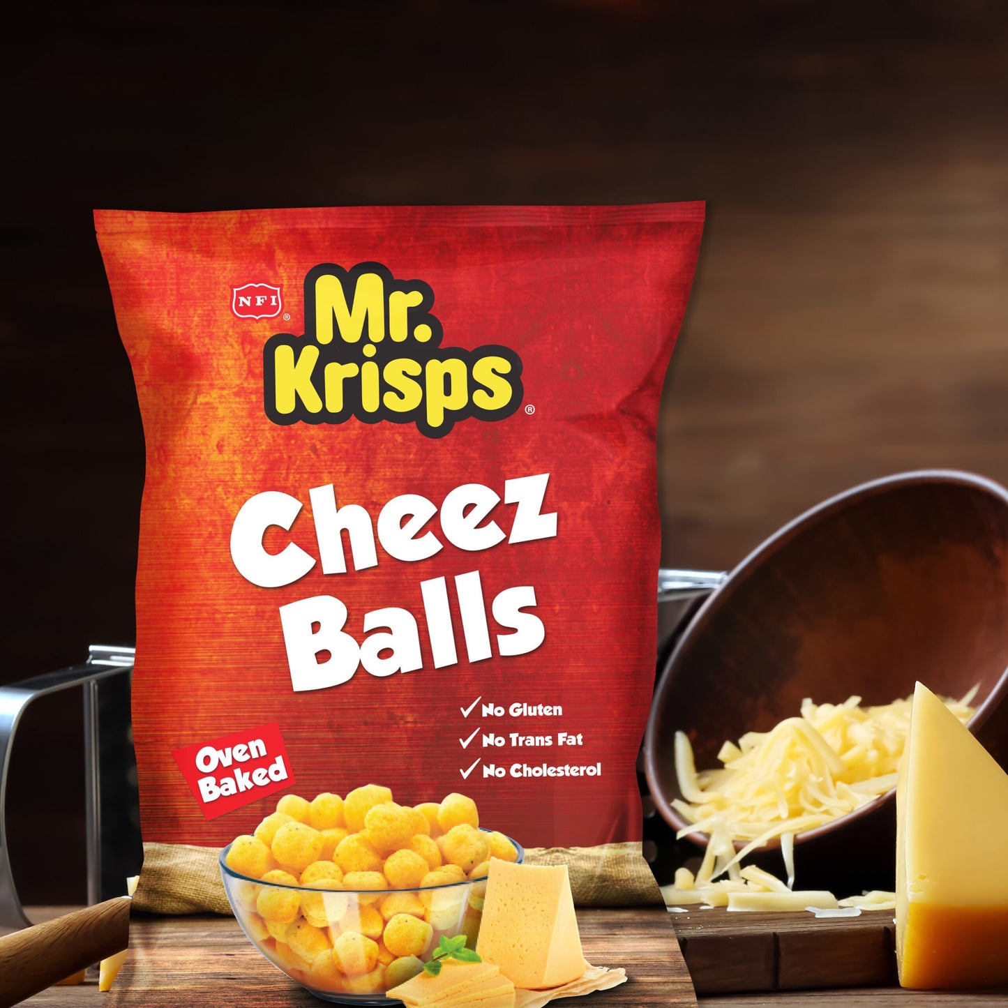 Mr krisps cheese balls