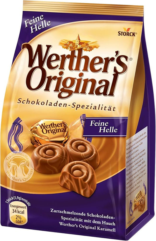 Storck Werther's original original chocolate شوكولاتة ستورك ويرثرز الأصلية
