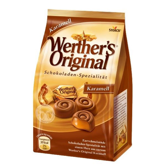 Storck Werther's original zart caramel كراميل زارت الأصلي من ستورك ويرثر