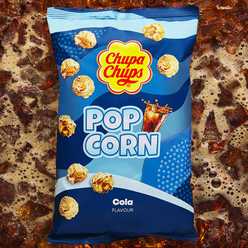 Chupa chups cola popcorn فشار تشوبا تشوبس بنكهة الكولا