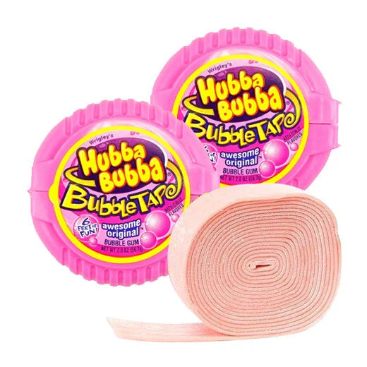 Wrigley’s hubba bubba original bubble tape bubble gum