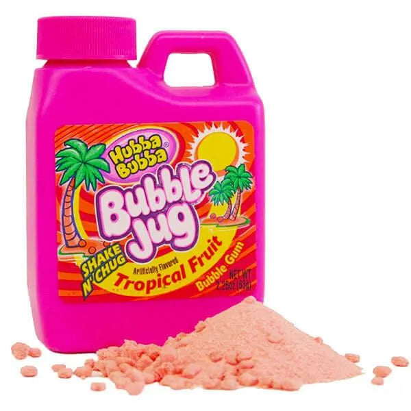 Bubble jug tropical fruit bubble gum