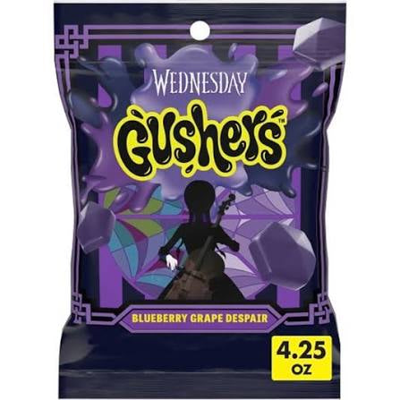 Fruit gushers wednesday addams