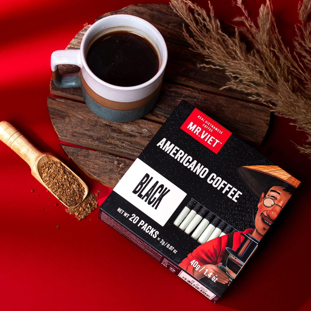Mr.viet real coffee americano hood
