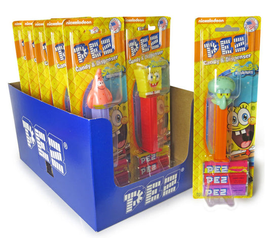 Pez blister pack sponge