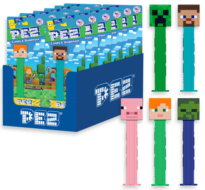 Pez blister pack minecraft