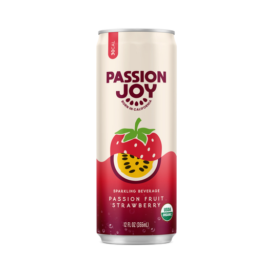 Passion joy passion fruit strawberry drink
