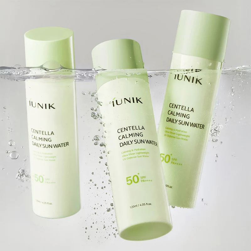 I Unik centella calming sun water khad