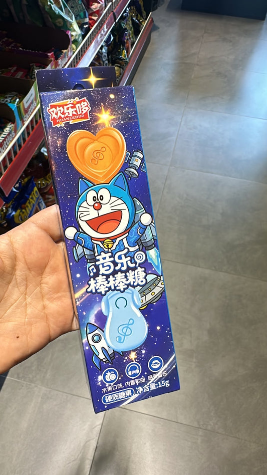 Musical lollipop blue scooby