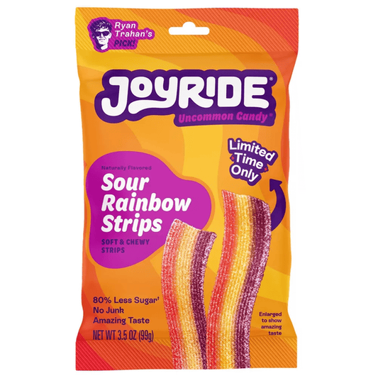 Joyride uncommon candy sour rainbow strips