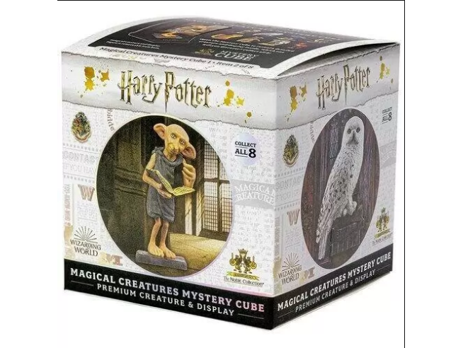 Harry potter magical creatures mystery cube by noble collection مكعب هاري بوتر السحري الغامض من مجموعة نوبل كوليكشن