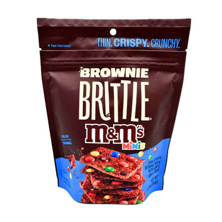 Brownie brittle m&ms minis