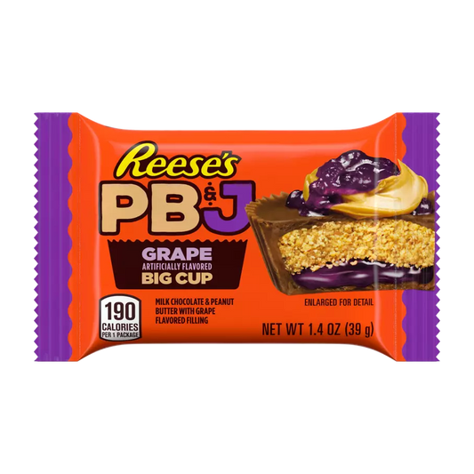 Reeses PB&J grape chocolate cup