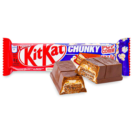 Kitkat chunky pop corn
