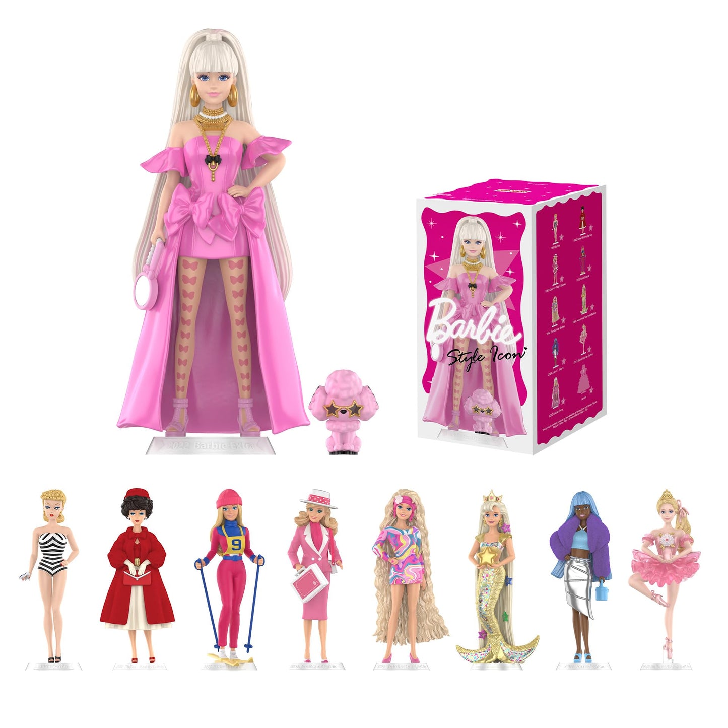 Pop mart barbie style icon original blind box