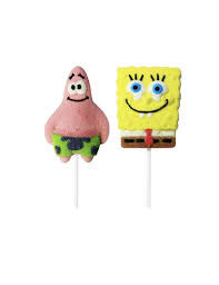 Relkon spongebob marshmallow lollipop مصاصة مارشميلو سبونج بوب من ريلكون