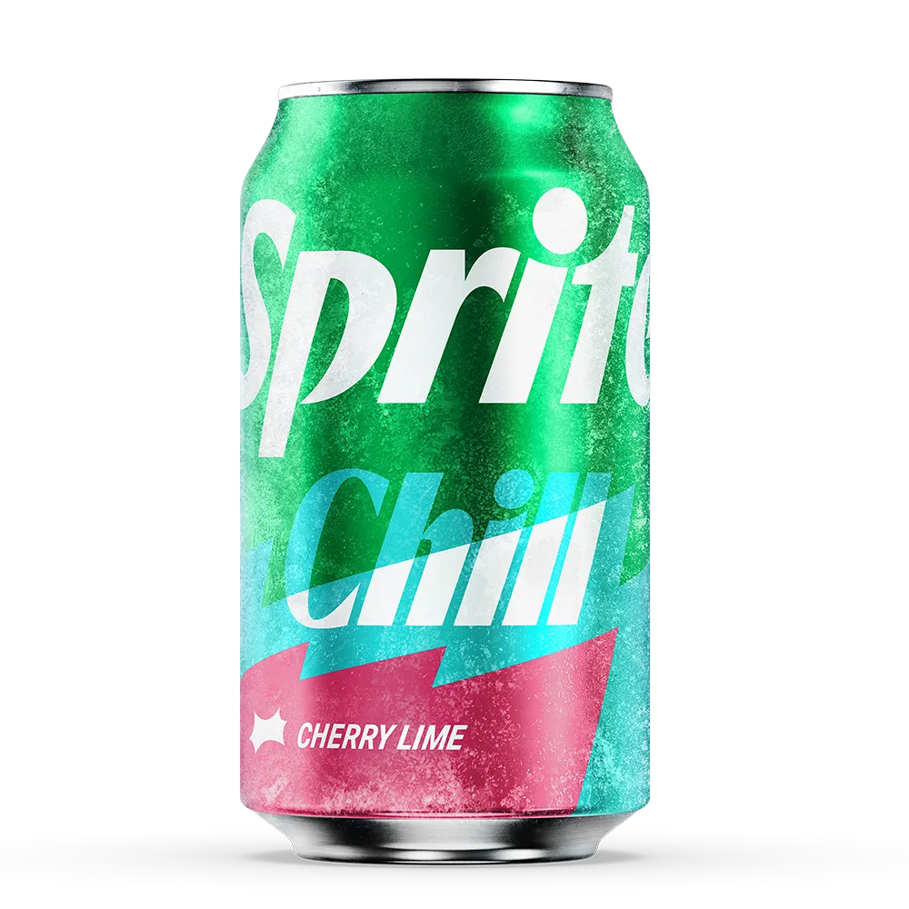 Sprite chill cherry lime سبرايت تشيلي بنكهة الكرز والليمون