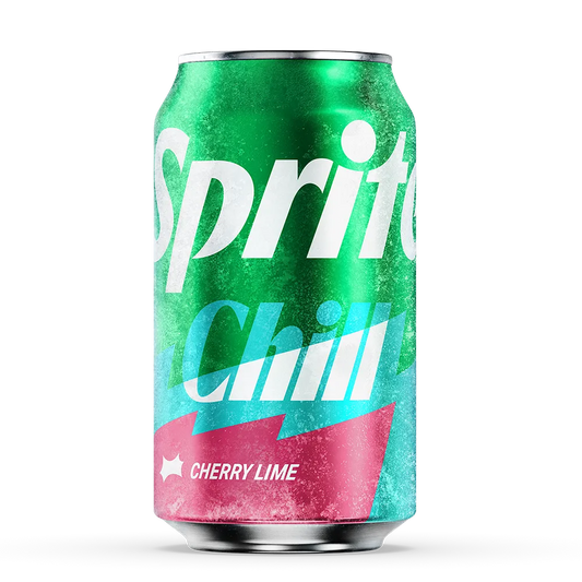 Sprite chill cherry lime سبرايت تشيلي بنكهة الكرز والليمون