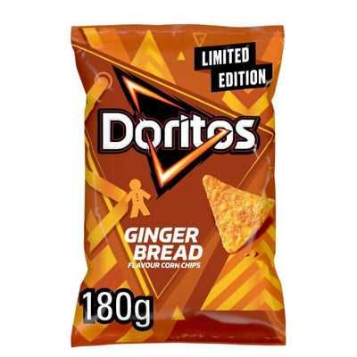Doritos Gingerbread (UK) Lim Ed. 180g دوريتوس خبز الزنجبيل (المملكة المتحدة) إصدار محدود. 180 غرام