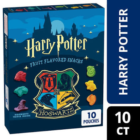 Harry potter fruit snacks وجبات خفيفة من الفاكهة بنكهة هاري بوتر