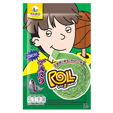 Taro roll fish snack korean seaweed flavored