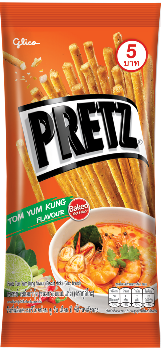 Glico Pretz tom yum