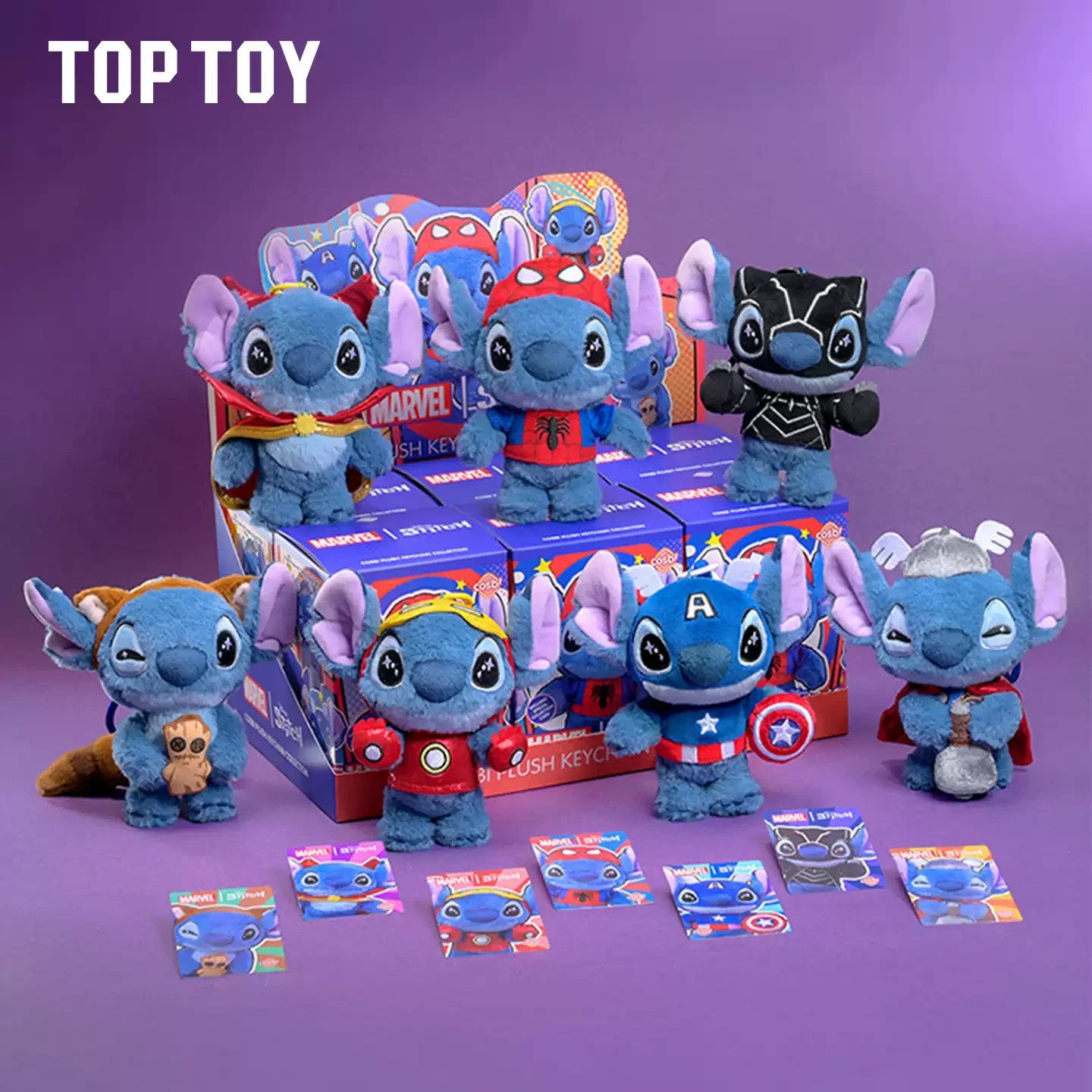 Top toy stitch marvel blind box original