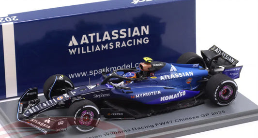 Hot Wheels 2025 F1 Formula 1 Race Team Carlos Sainz Williams Formula 1 Team #55