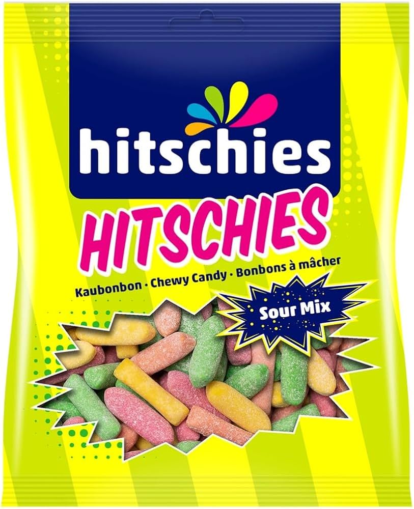 Hitschies chewy sour mix candy