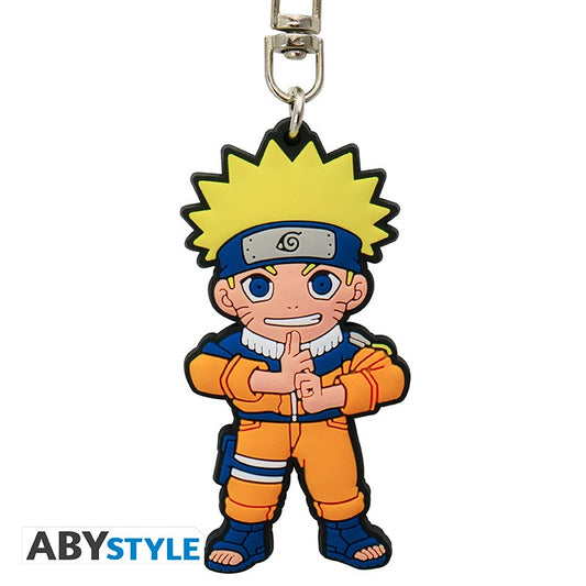 Naruto card key chain