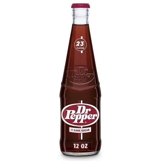 Dr pepper drink original bottle suger cane مشروب دكتور بيبر الأصلي