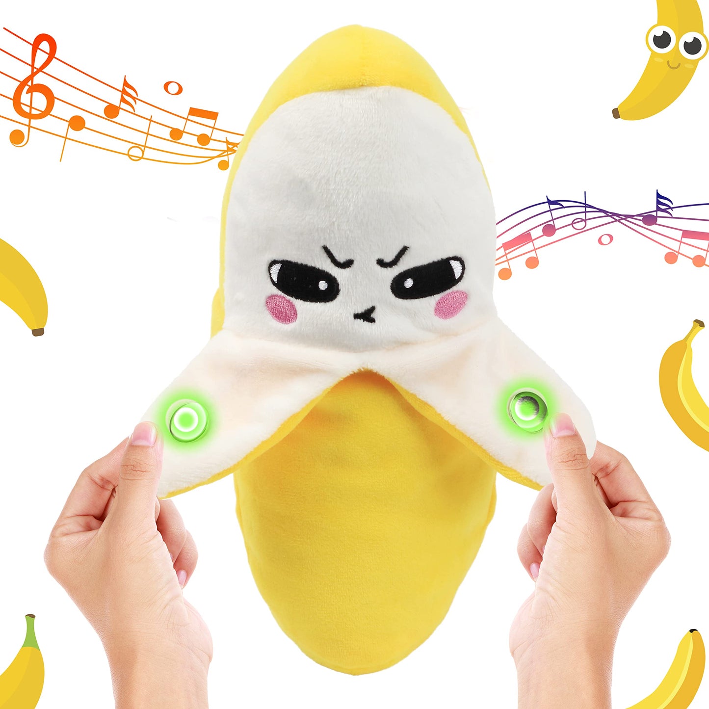 Momoji banana rhythm sensitive fruit toy