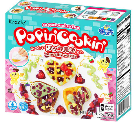 Kracie poppin cookin waffle kit