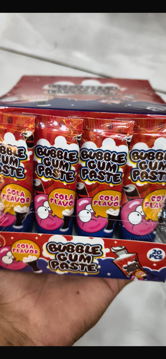 Bubble gum paste