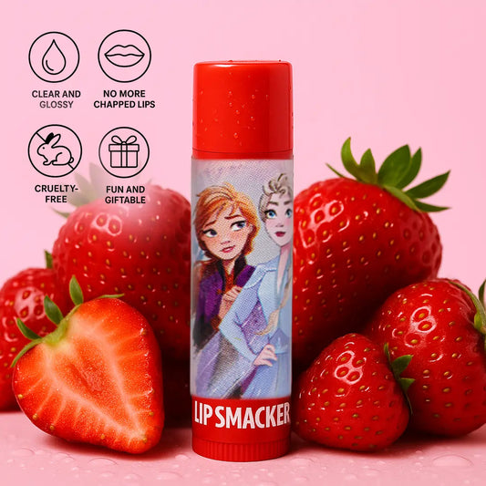 Lip smacker disney frozen stronger then strawberry مرطب شفاه ديزني فروزن أقوى من الفراولة