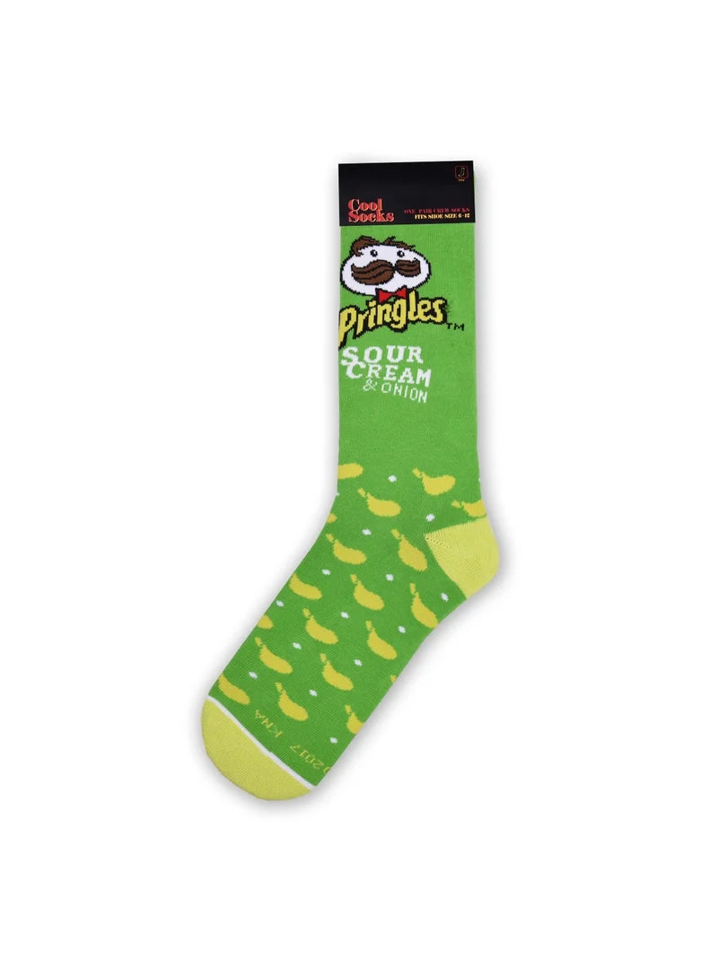 Socks green pringles