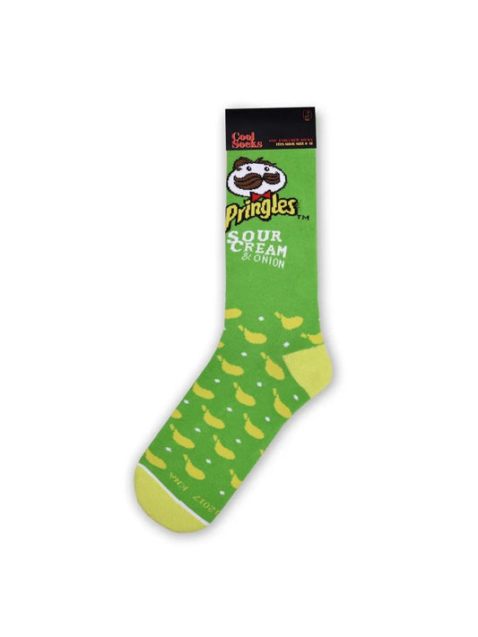 Socks green pringles