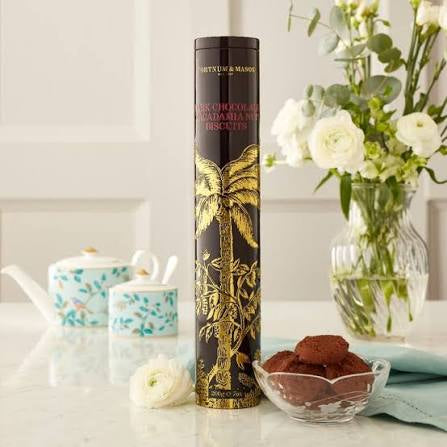 Fortnum & mason  chocolate Macadamia nut biscuits