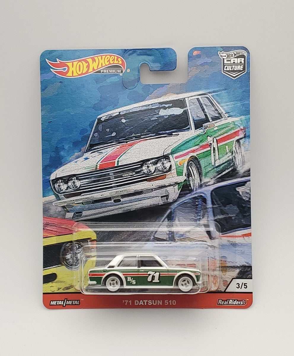 Hot wheels 71 datsun 510 a car culture (2020)