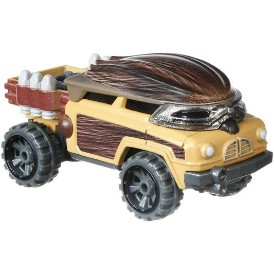 Hot wheels chewbacca -character car