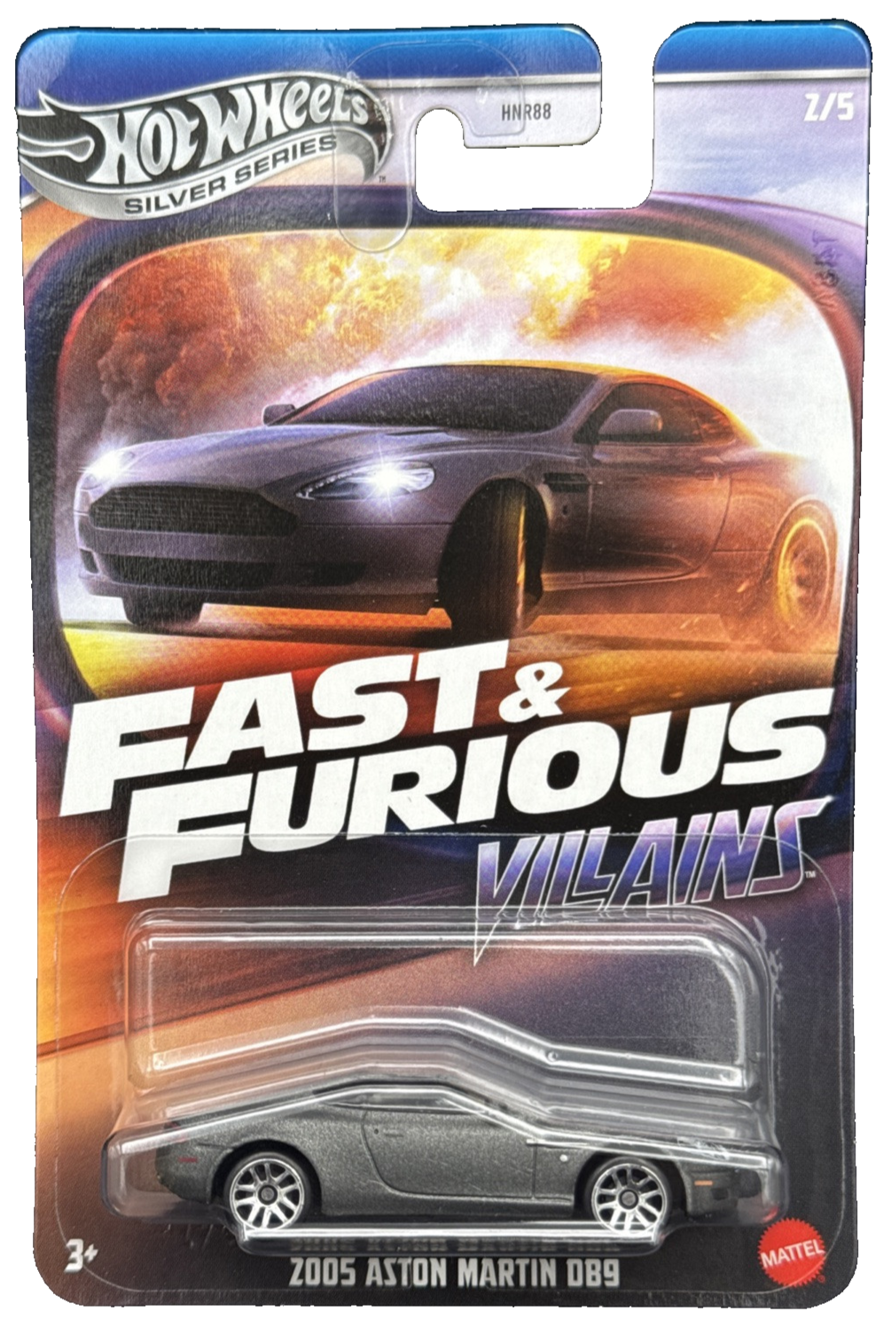 Hot wheels 2005 aston martin DB9 (furious 7) fast & furious : villians (2025) 2/5