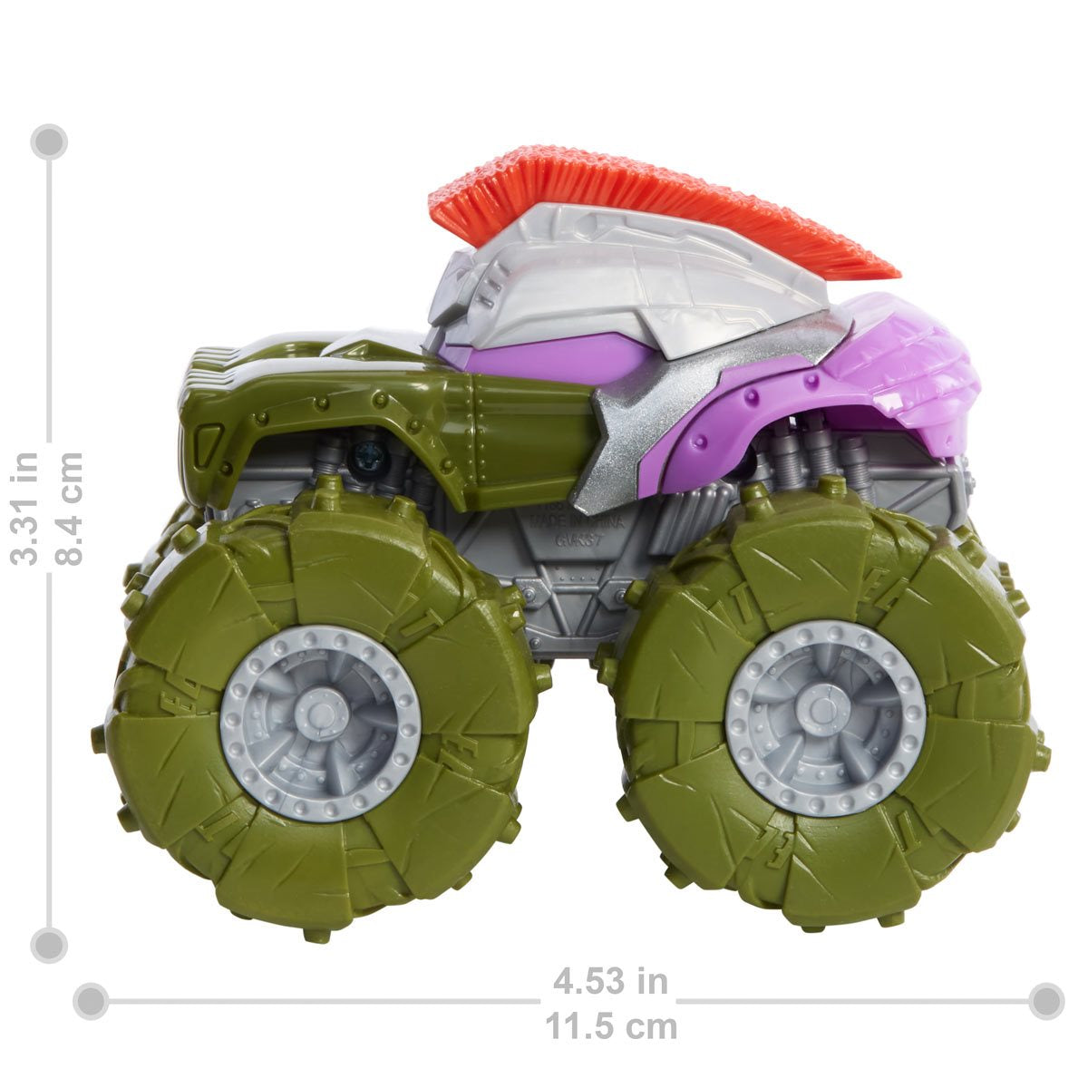 Hot wheels gladiator hulk -character card (2017)
