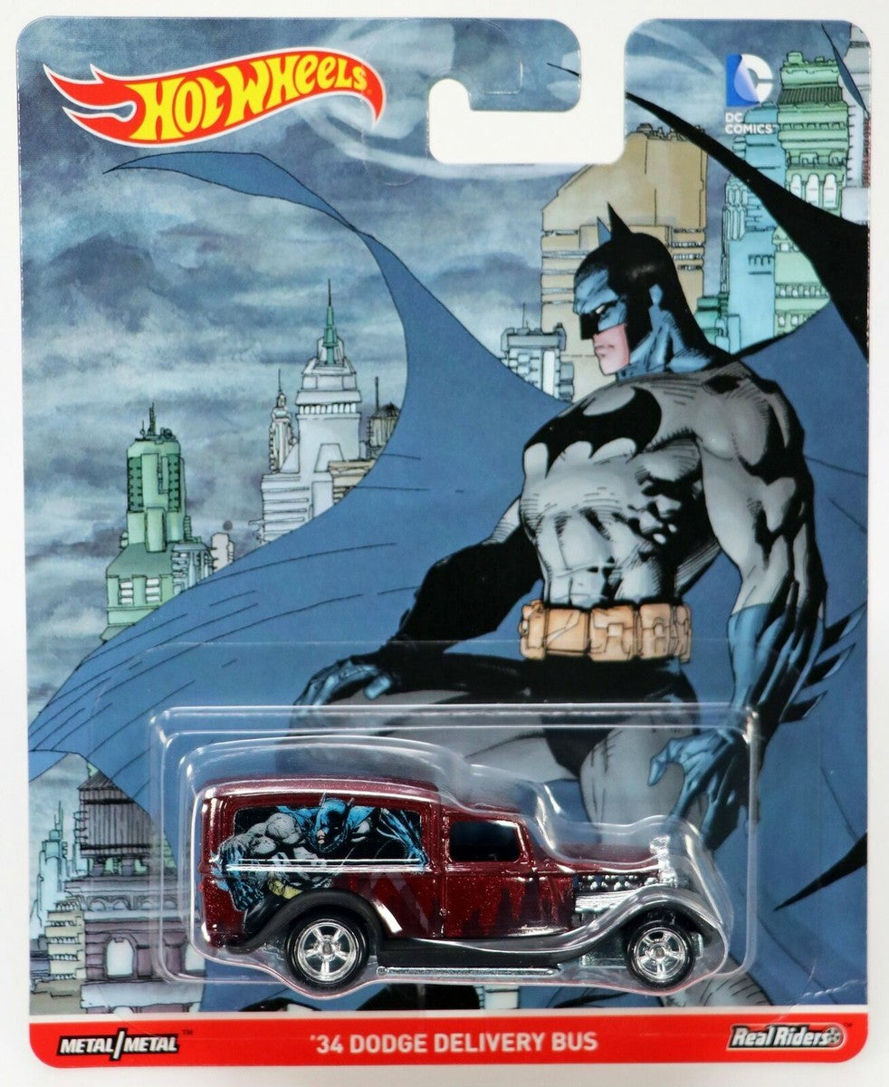 Hot wheels 34 dodge delivery bus (batman) pop culture (2016)