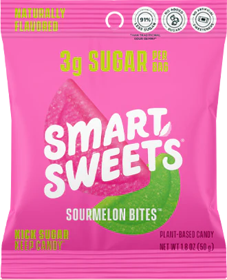 Smart sweets sour watermelon gummy candy