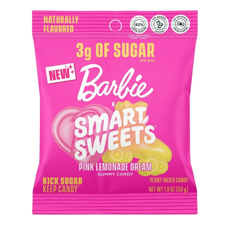 Smart sweets pink lemonade dream gummy candy