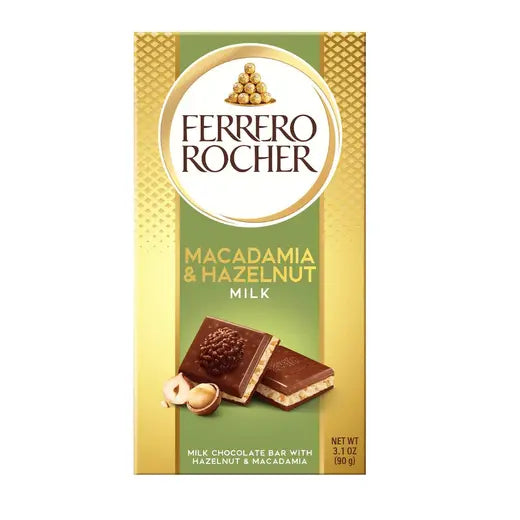 Ferrero rocher milk chocolate macadamia and hazelnut