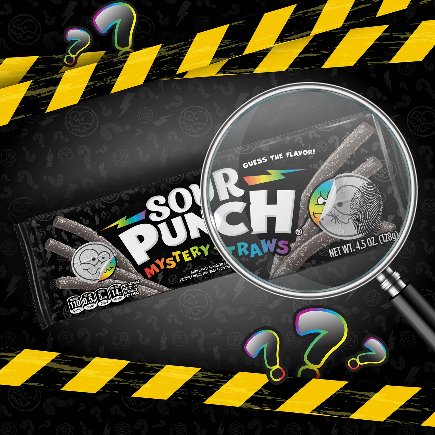 Sour Punch mystery straw candy  4.5oz