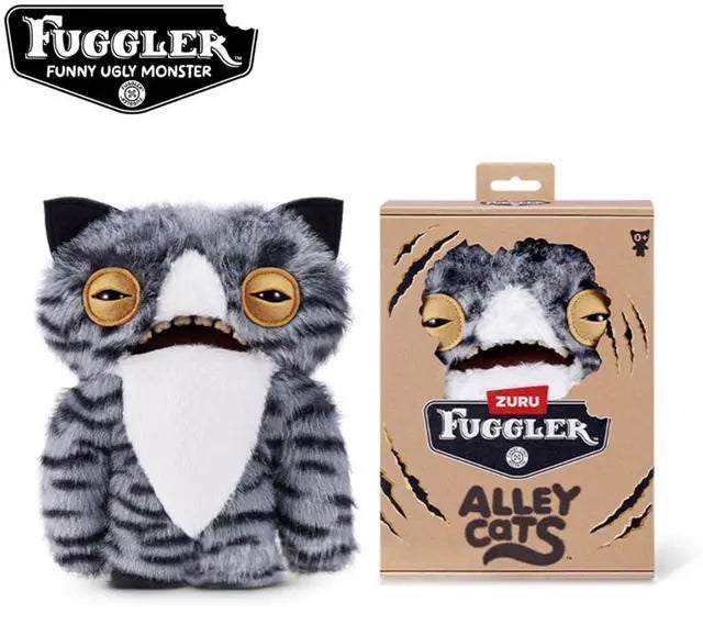 Fuggler Funny Ugly Monster Alley Cats Series 1 Plush Toy (22.86 cm, Assorted)